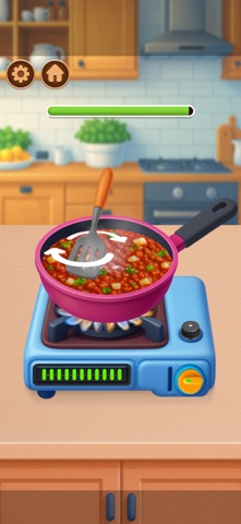Mini Kitchen Set Cookdomy Game screenshot
