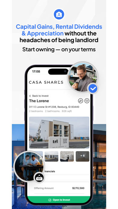 Casa Shares iPhone screenshot 2 - Finance app