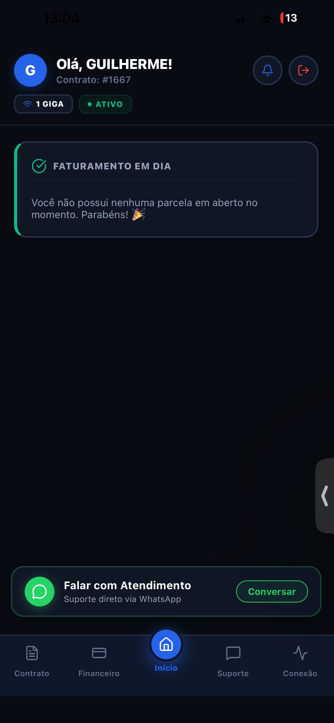 Screenshot 1 of CBR Fibra