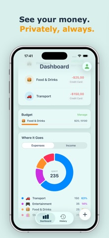 Spenny: Budget Expense Tracker Screenshot 2 of 8