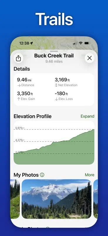 Topo Maps+: Topographic Maps screenshot 9 of 10