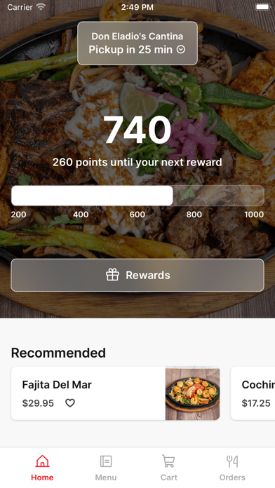 Screenshot 1 of Don Eladio's App
