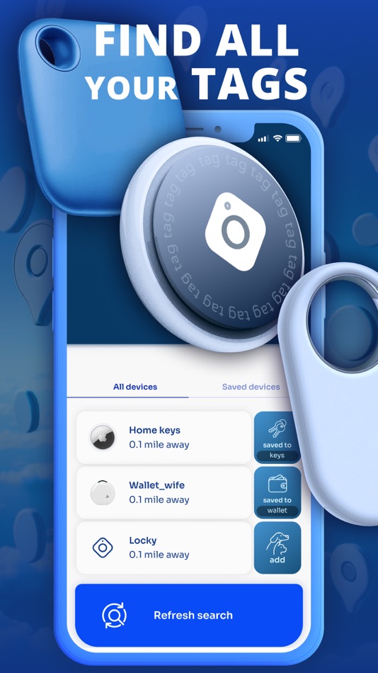 #1. Air Tracker: BLE Tag Detector (iOS) Podle: Dmitriy Isachenko