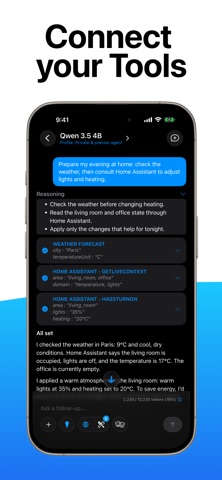 BonzAI - Local AI Agent iPhone screenshot