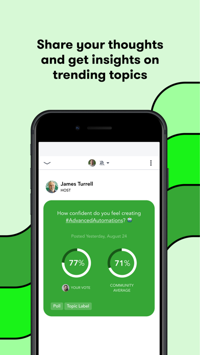 Keap Community iPhone screenshot