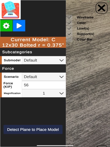 STRUCT-AR iPad screenshot