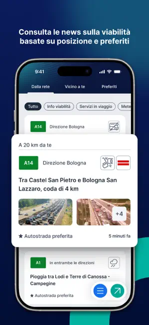 Autostrade per l'Italia iPhone screenshot 2