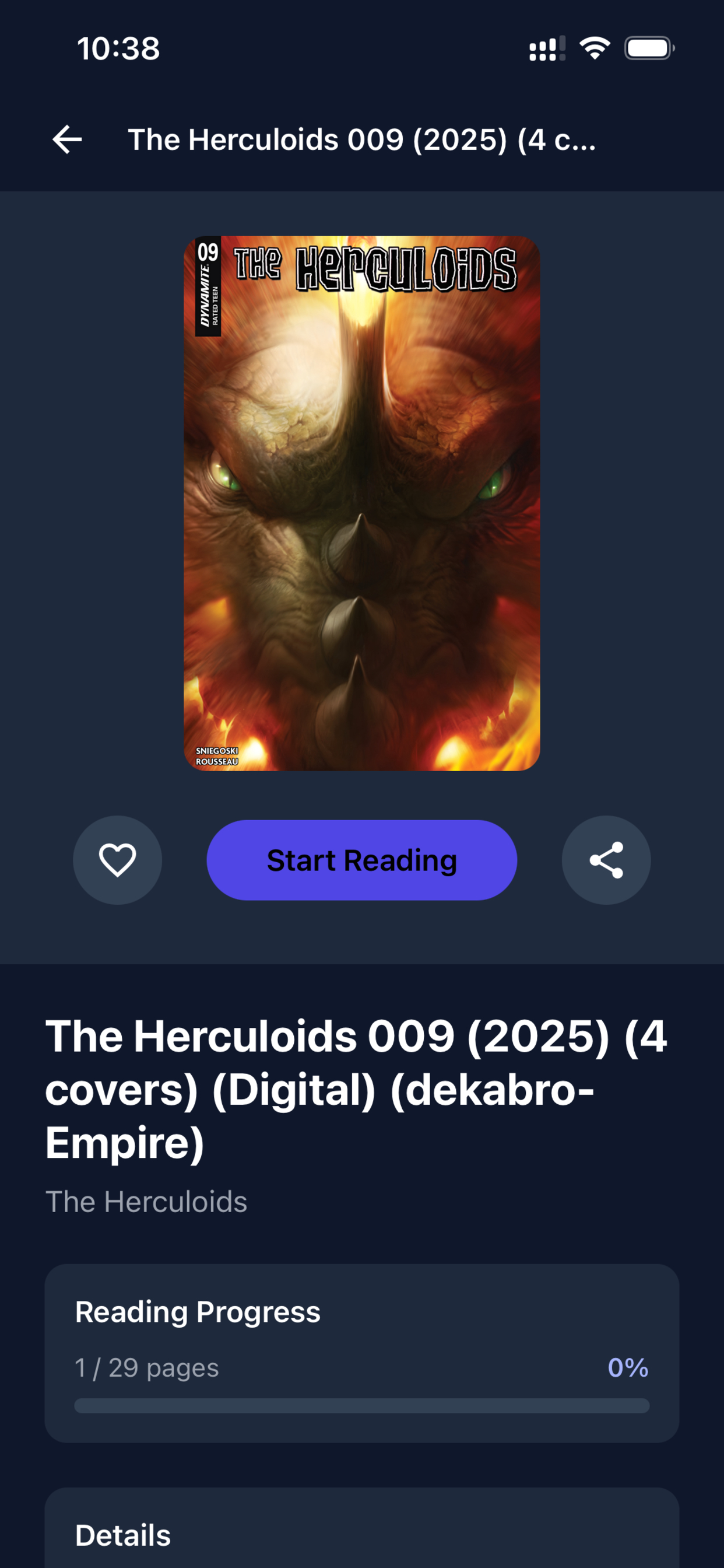 TritonPanels Comic Book Reader screenshot 6