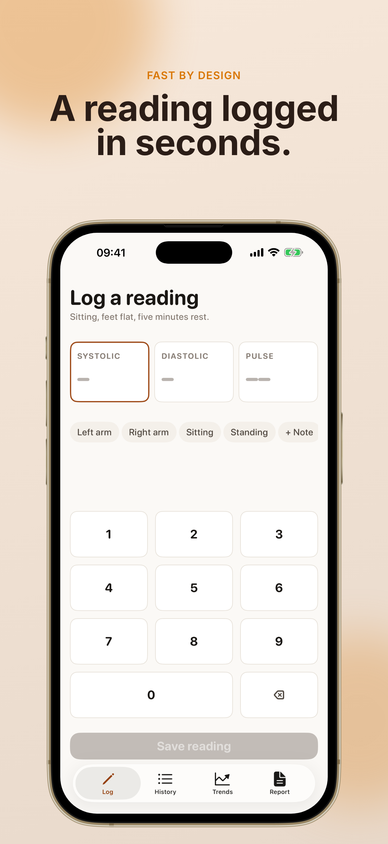 CuffPal: Blood Pressure Log screenshot 3