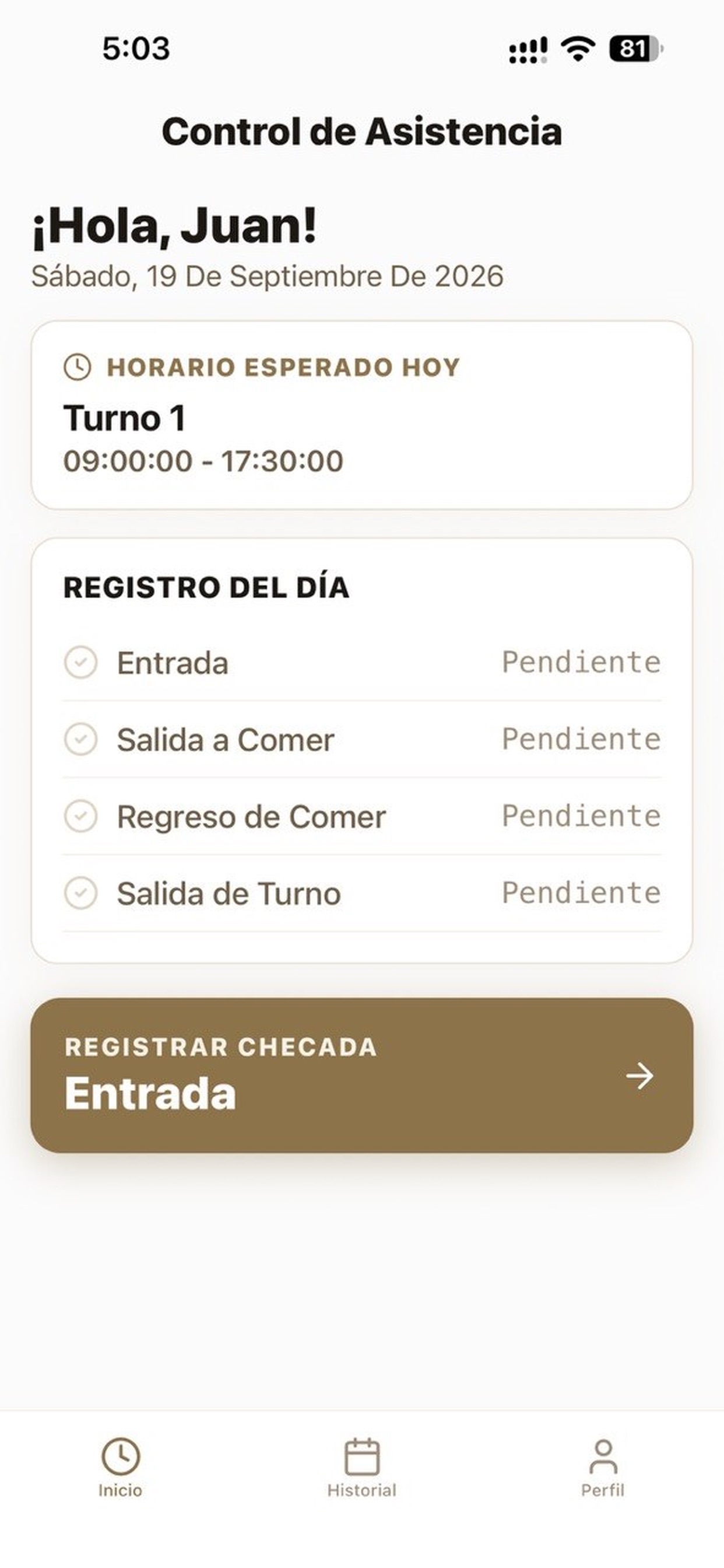 Screenshot 3 of Asistencia EvoluSoft