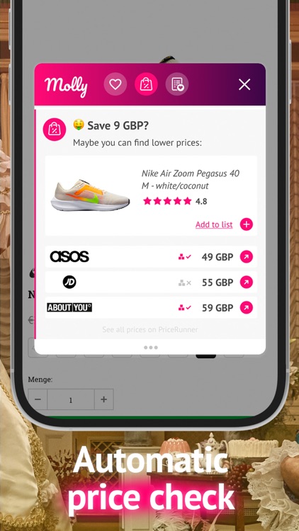 Molly Shopping Assistent screenshot-3