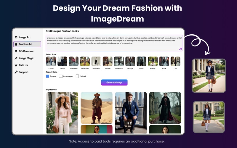 AI Image Generator: ImageDream Screenshot