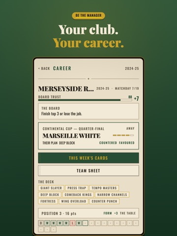 Road to Treble: Football Draft