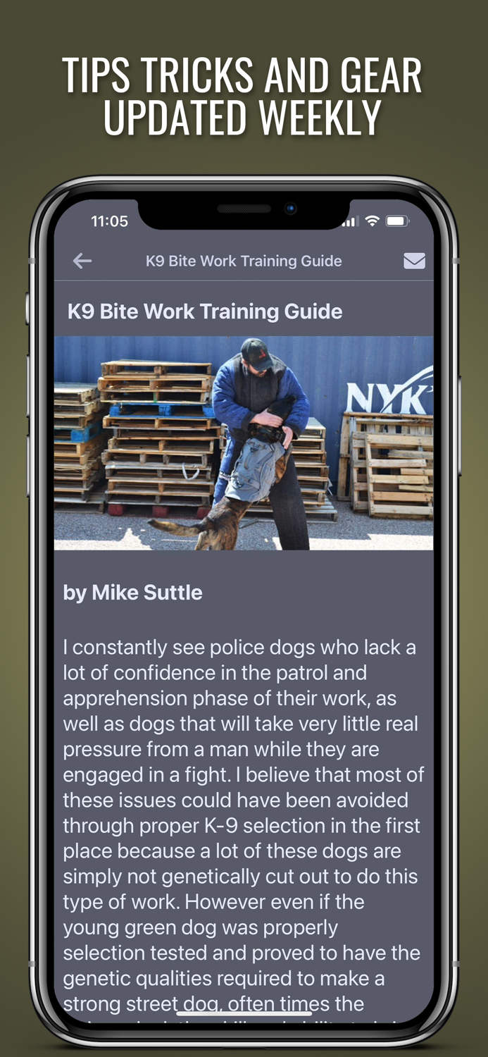 RAM K9 Training Dog Logbook