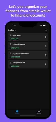 FreeBudget: Budget Tracker Screenshot 2 of 6