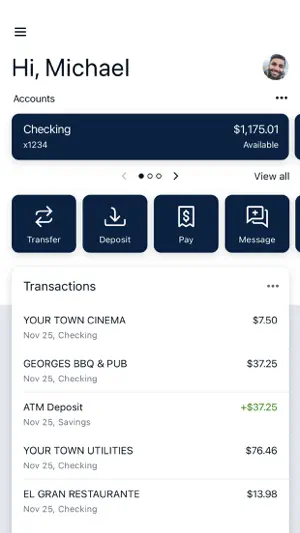Crews Bank screenshot 1