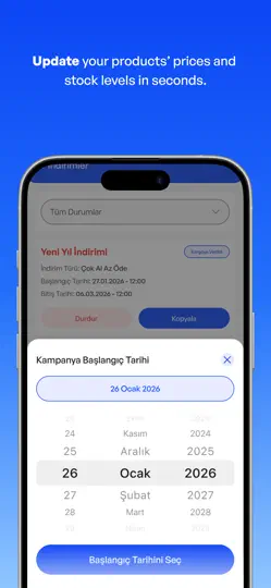 Idefix Satıcı Paneli iPhone Ekran Görüntüsü 5
