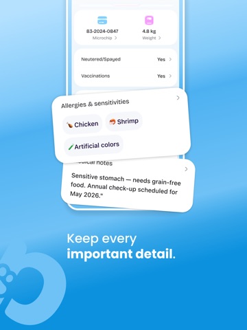 PETIO: AI Pet Care & Health iPad screenshot