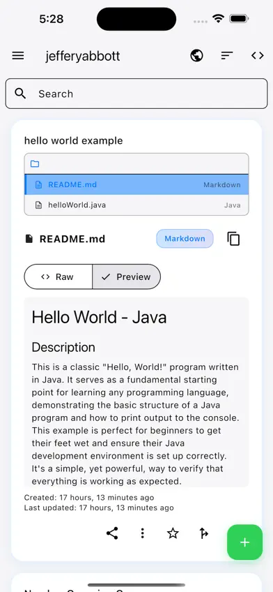 GistHunt screenshot 1