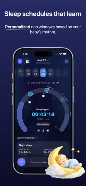 Napverse: Baby Sleep Tracker screenshot 1