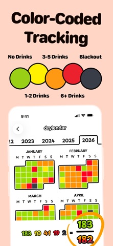 Drylendar: Drinking Calendar Screenshot 4 of 6