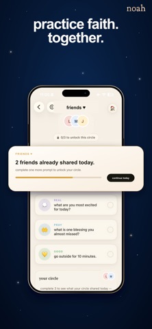 Noah: Faith AI iPhone screenshot