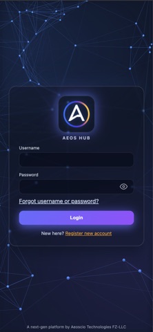 AEOS Hub Screenshot 1 of 5