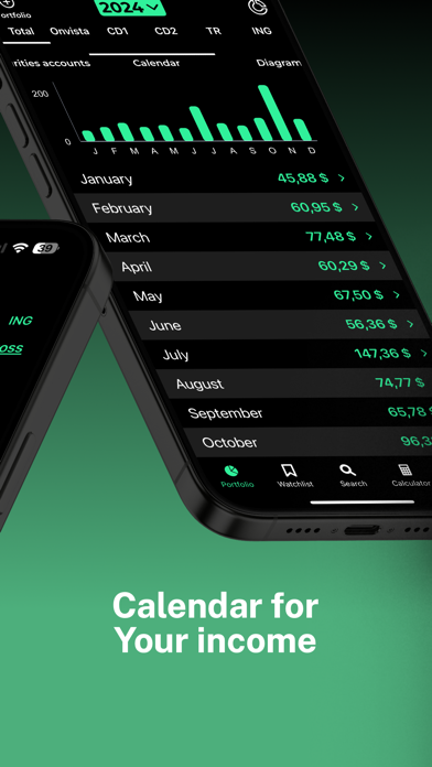 MyDividends24: Stocks & ETF screenshot