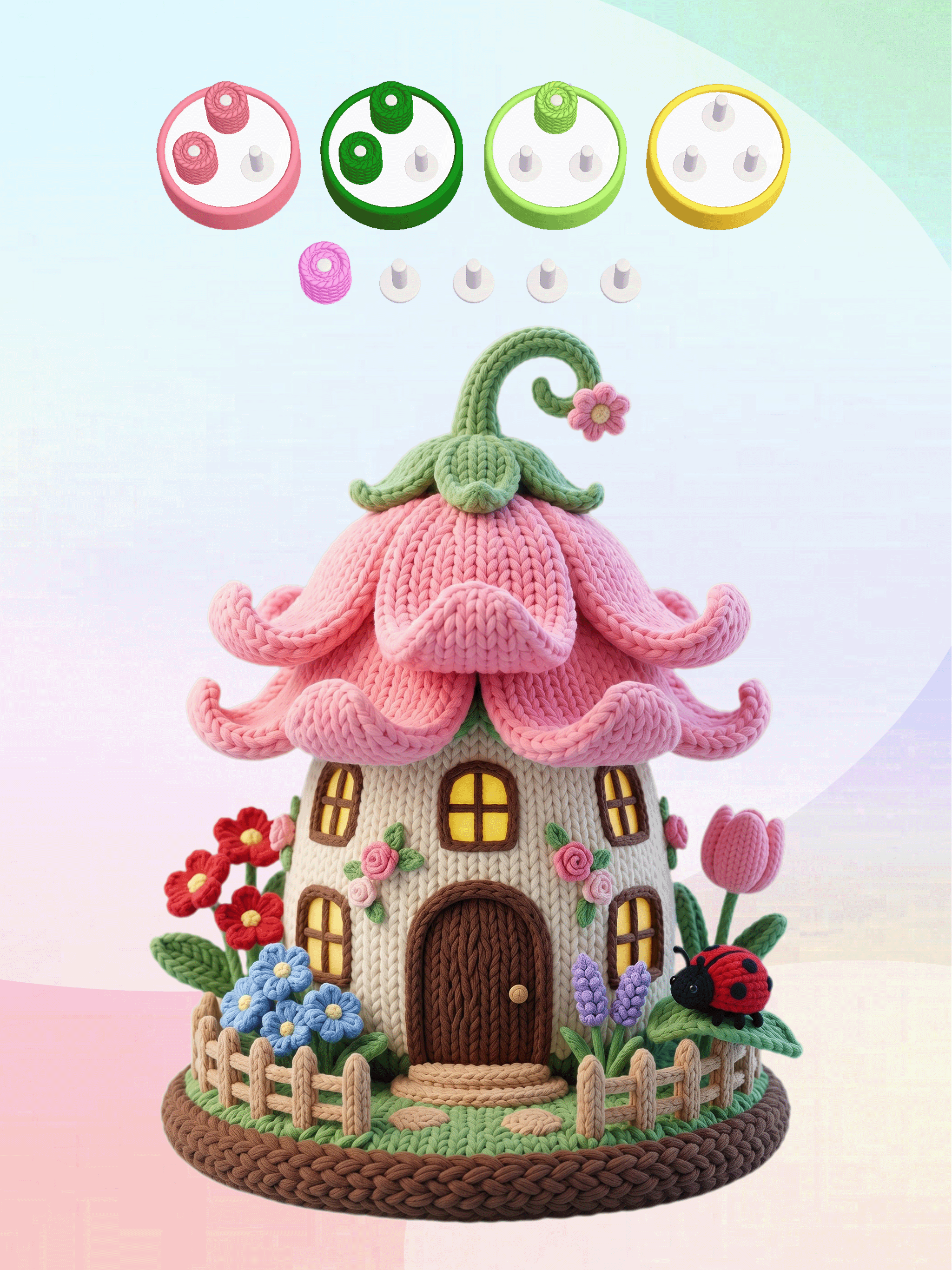 Wool Craze -Yarn Color Sort 3D