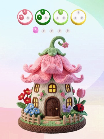 Wool Craze -Yarn Color Sort 3D iPad screenshot