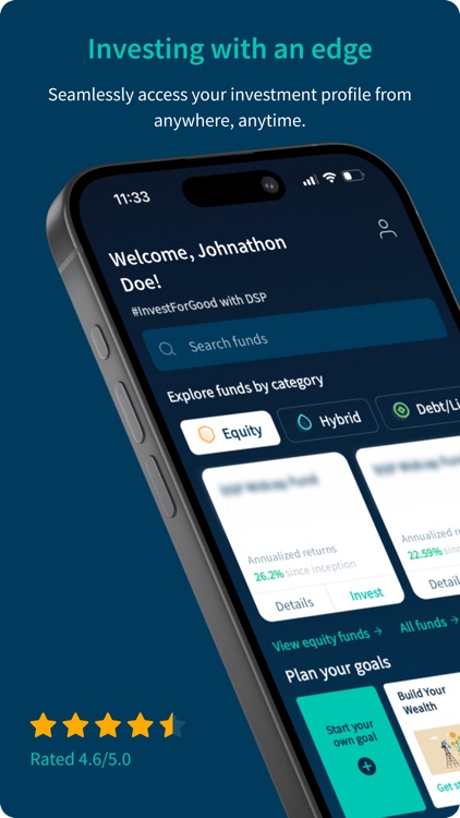 DSP Mutual Fund screenshot-0