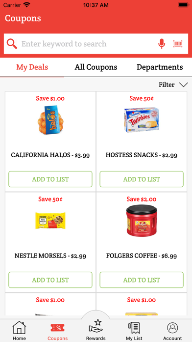 Sonnys Super Foods NE SD Screenshot
