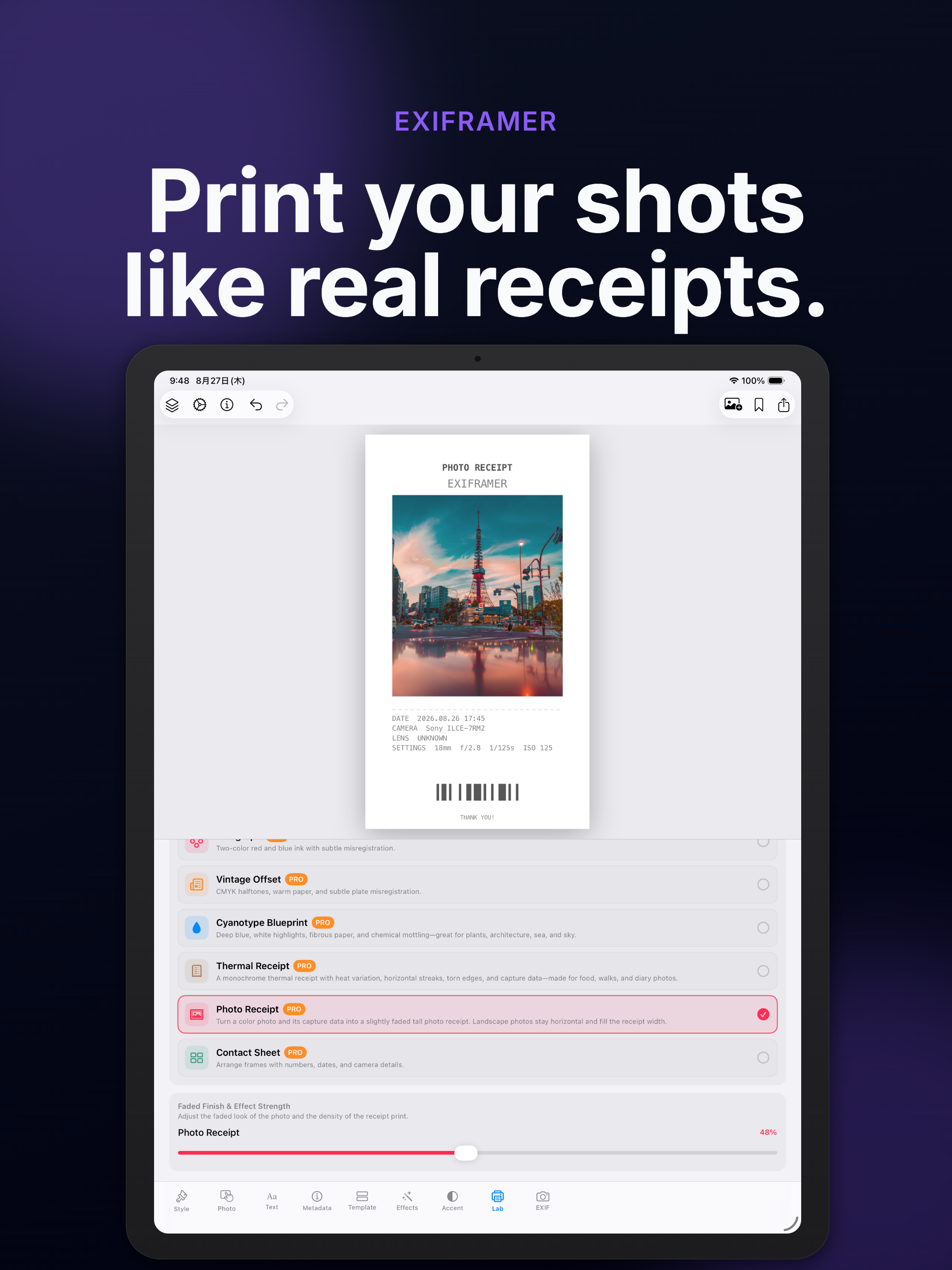 Exiframer : Photo Frame & EXIF screenshot 11