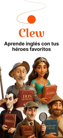 Clew: aprende inglés leyendo iPhone screenshot