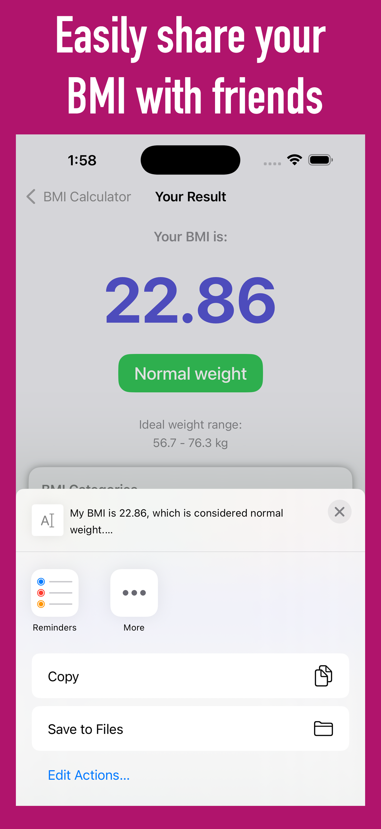 MeasureWell – BMI Calculator screenshot 6