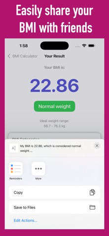 MeasureWell – BMI Calculator screenshot