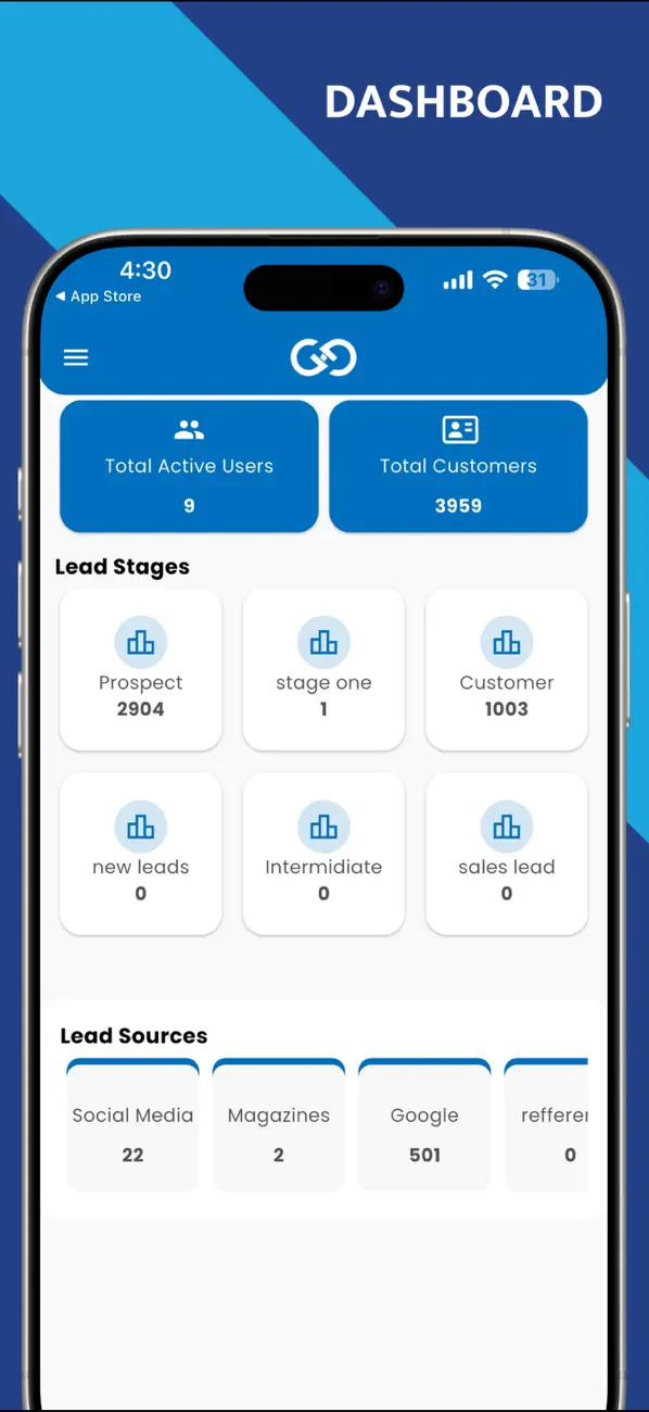 Screenshot #2 pour CRM Hub 360
