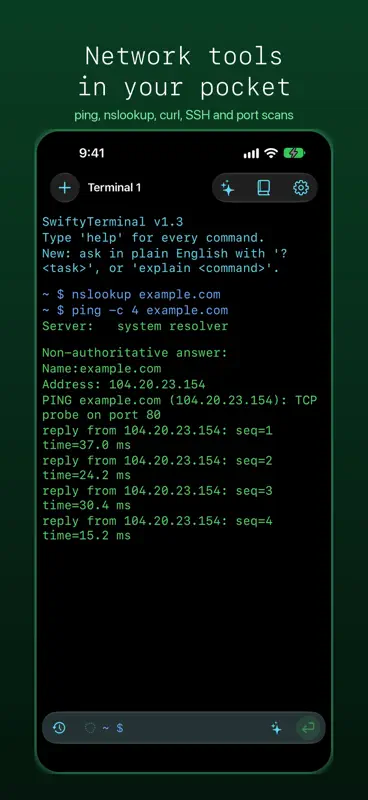 SwiftyTerminal: Terminal Shell screenshot 6 of 10
