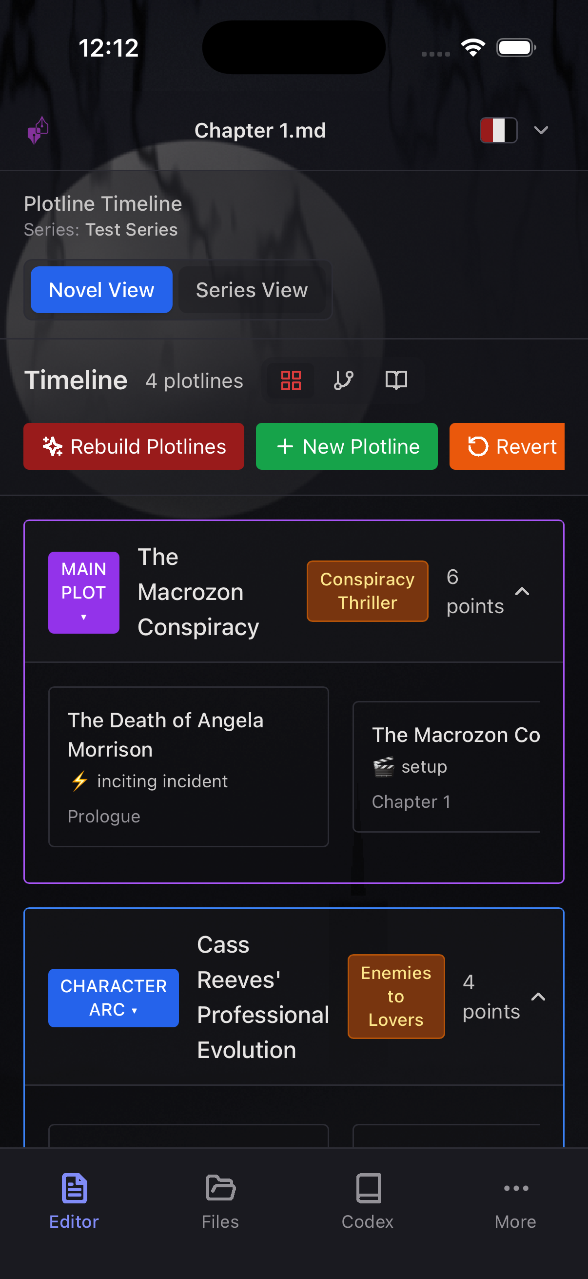 Novelium screenshot 5