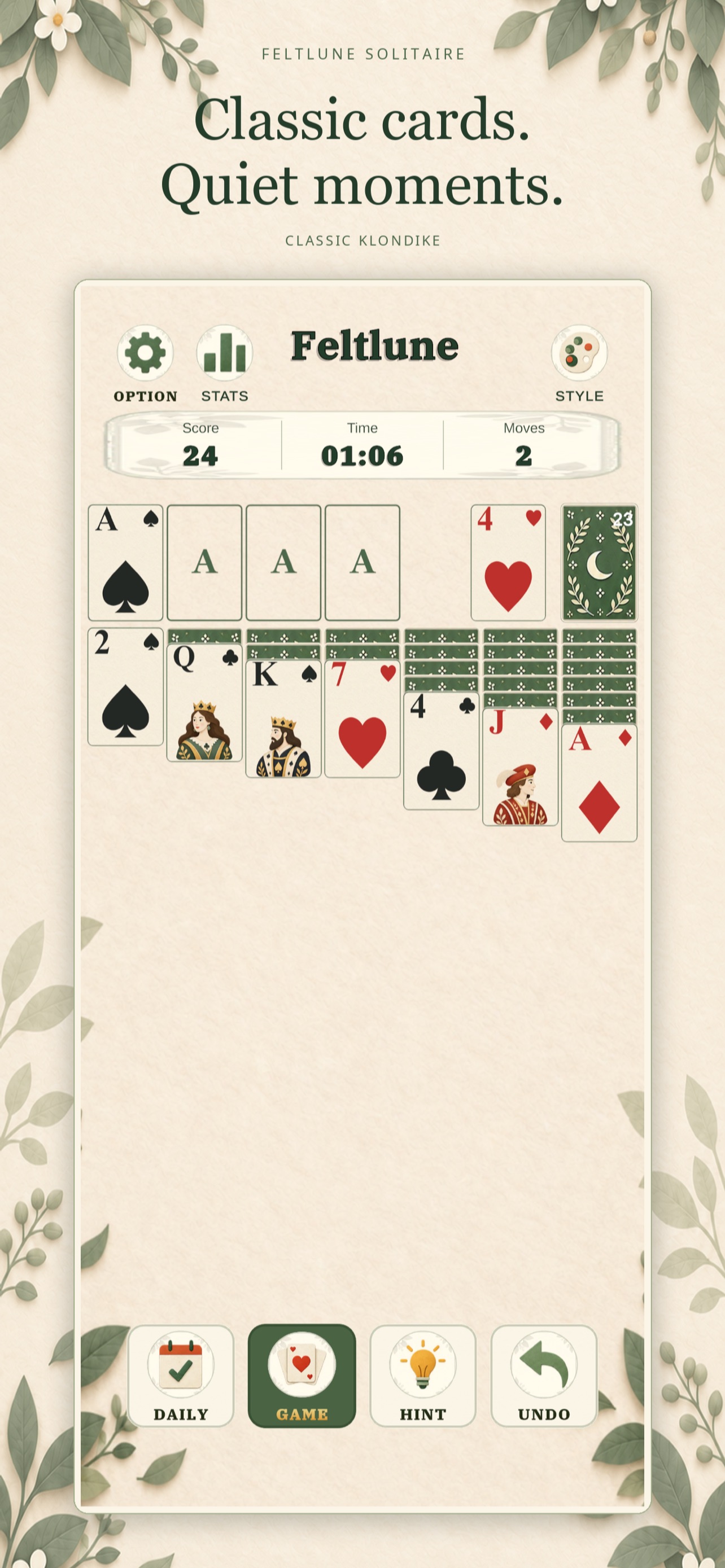 Screenshot 3 of Feltlune Solitaire