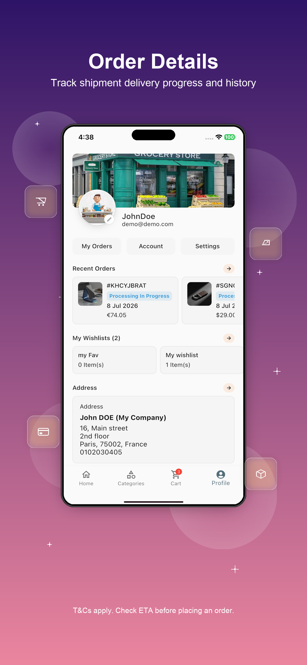 PrestaShop MultiVendor App screenshot 8