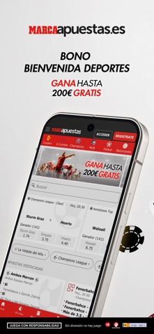 Marca Apuestas Deportivas iPhone screenshot 1