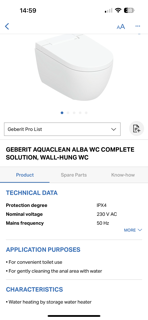 Geberit Pro screenshot 3