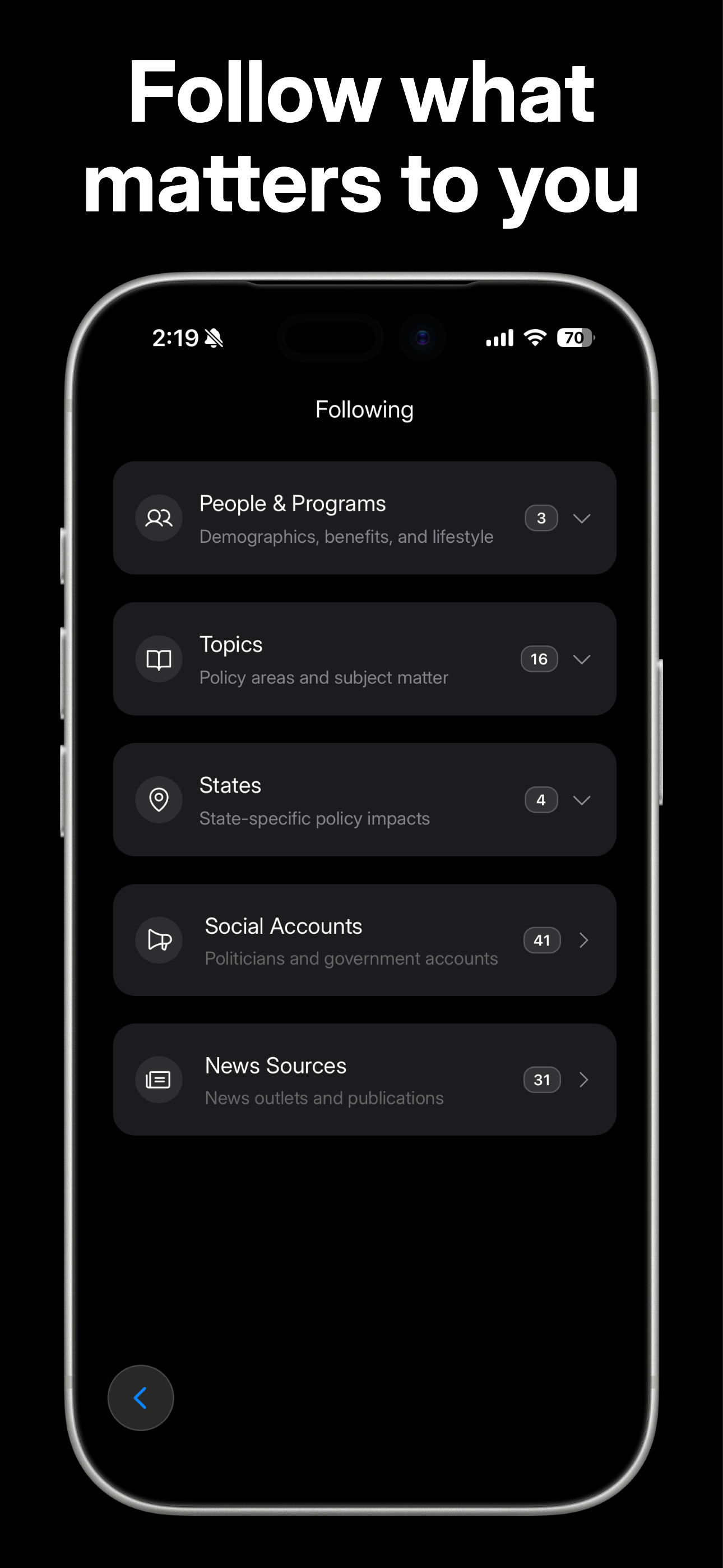 Govbase: Political News screenshot 8