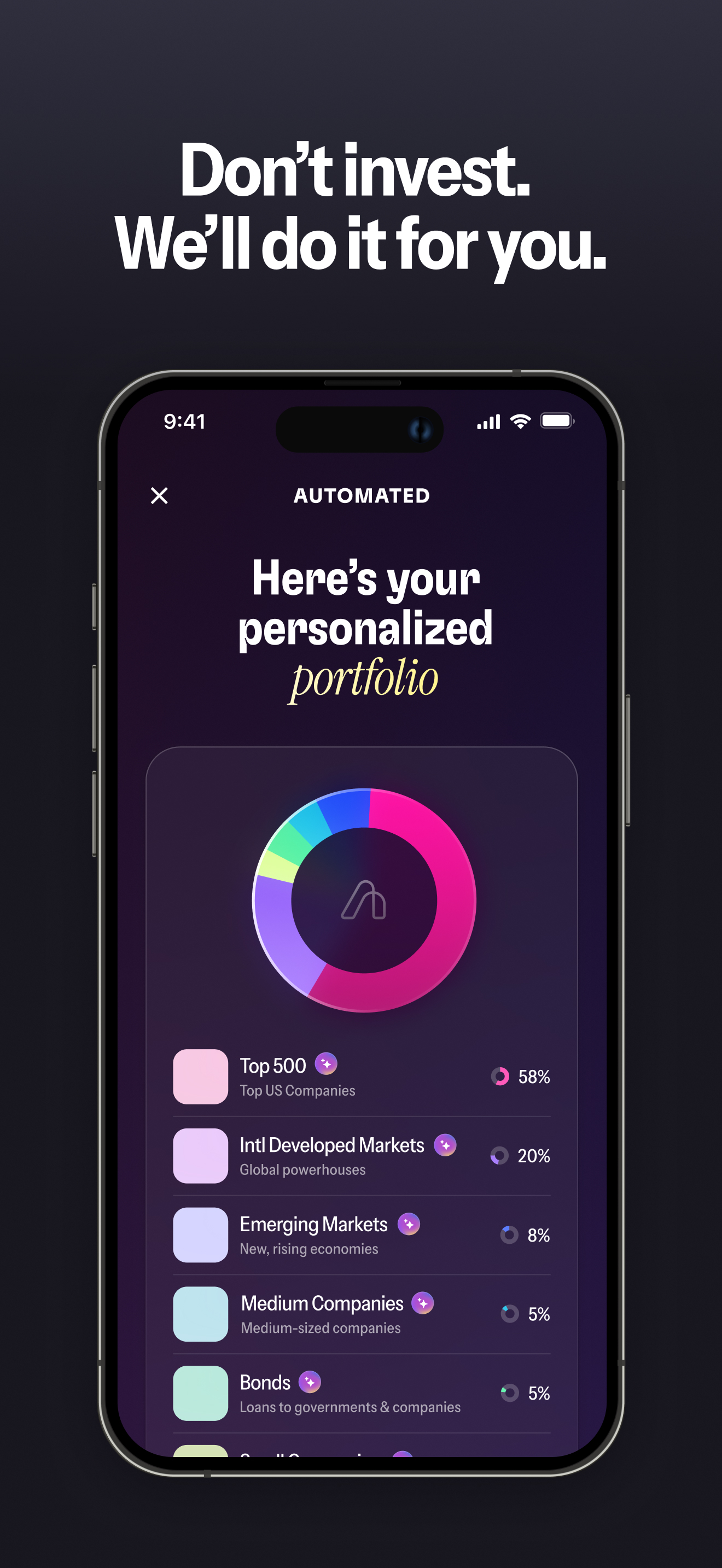 Alinea: Automated Investing screenshot 6