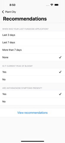 Strawberry Advisory System screenshot