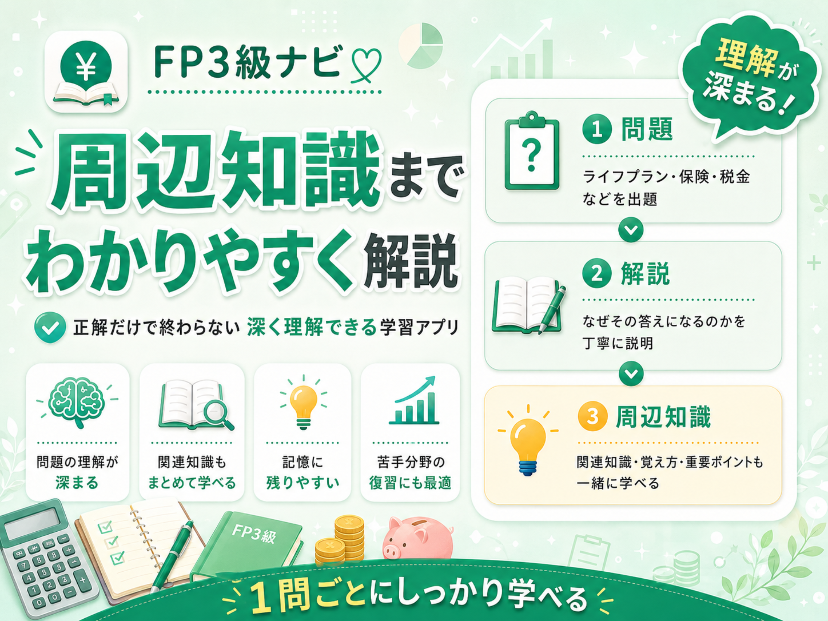 ファイナンシャルプランナー３級過去問ナビ