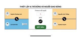 VNVAR Pickleball Scoreboard screenshot