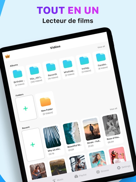 Screenshot #6 pour Lecteur vidéo - Multimédia
