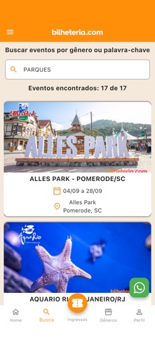 Bilheteria.com.br Screenshot 4 of 5